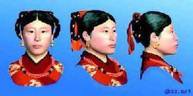Các chuyên gia đã tiến hành xét nghiệm ADN, kết quả báo cáo xét nghiệm ADN đã khiến cho giới học giả rất bất ngờ. Sau khi kết hợp với ADN lấy từ các ngôi mộ của vua Liêu Thái Tổ đều chỉ ra có mối quan hệ tương thích đã khẳng định danh tính hài cốt nữ nhân đội vương miện thực sự là công chúa Dư Lư Đổ Cô, em gái của quốc vương.