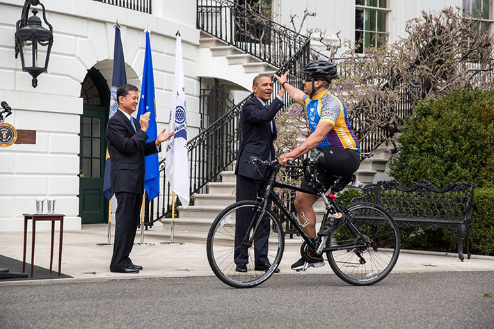 Những thương binh cũng là mối quan tâm lớn của Tổng thống Barack Obama. Nguồn ảnh: Whitehouse.