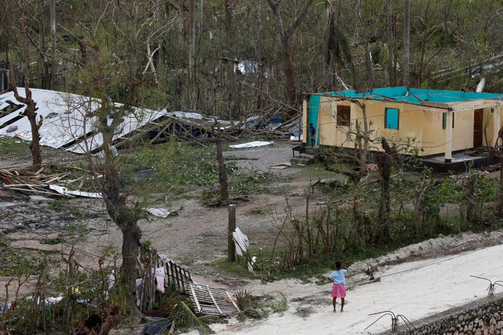 Một hình ảnh khác ở Haiti.