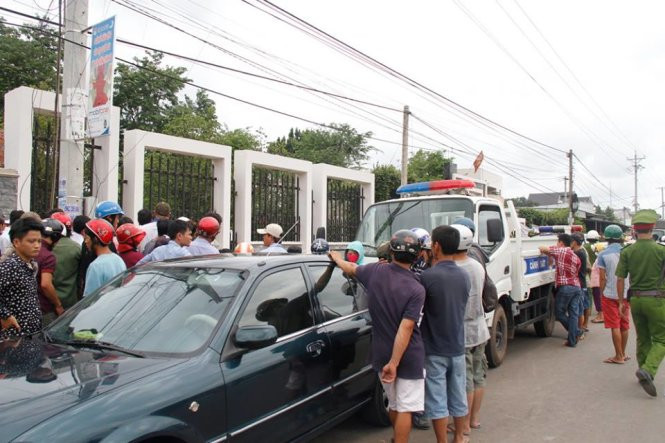 Toàn bộ nơi xảy ra vụ thảm sát đang được các cơ quan chức năng phong tỏa chặt chẽ.