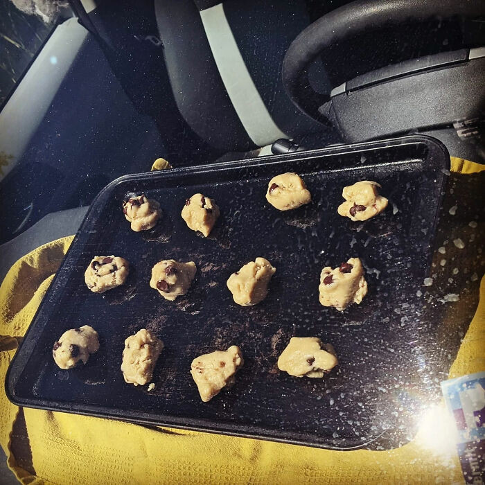 19. Lợi dụng cái nóng để nấu cả bánh cookie