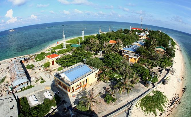 Một góc đảo Sơn Ca (Quần đảo Trường Sa, Khánh Hòa). Ảnh: Huy Hùng – TTXVN