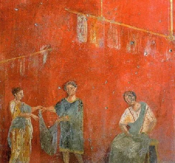 Amoniac là một trong những chất nổi tiếng nhất để làm sạch vào thời La Mã cổ đại. Hợp chất này có thể được tìm thấy trong nước tiểu. Vì vậy, không có gì ngạc nhiên khi người La Mã cổ đại sử dụng nó và nước để làm sạch quần áo.