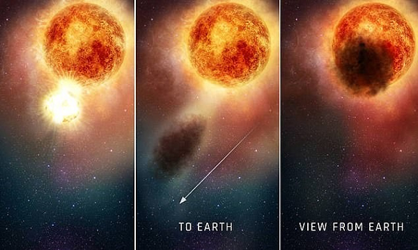 Theo nghiên cứu, Betelgeuse là một siêu sao khổng lồ đỏ thuộc chòm sao Lạp Hộ, nằm cách chúng ta 650 năm ánh sáng, nhưng vì kích cỡ quá lớn nên ai cũng có thể nhìn thấy nó.