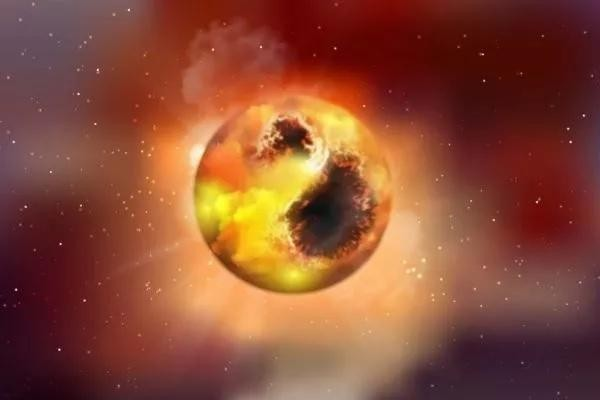 Cái chết của một ngôi sao sẽ là một siêu tân tinh rực sáng được ví như một cơn bão ánh sáng giống như Mặt trời.