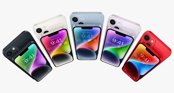 Cả iPhone 14 và iPhone 14 Plus đã có viền màn hình tinh tế hơn và tỷ lệ khung hình cao hơn nhưng vẫn giữ kết cấu khung nhôm và mặt kính Ceramic Shield. Đồng thời, màn hình vẫn có tốc độ làm mới 60Hz quen thuộc.