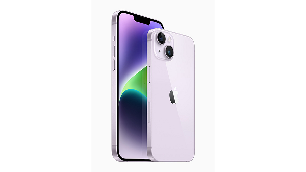 Thiết kế iPhone 14 và 14 Plus được Apple giữ nguyên thiết kế của thế hệ tiền nhiệm Iphone 13. Tuy nhiên năm nay "Nhà Táo khuyết đã khai tử phiên bản mini và thay thế bằng model Plus với màn hình OLED 6,7 inch. Với bản LL/A (Hoa Kỳ), iPhone 14 chỉ hỗ trợ eSIM và loại bỏ khe SIM vật lý.