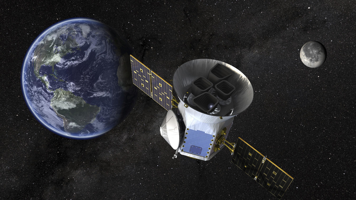 Vệ tinh TESS của NASA phát hiện hành tinh này và xác định nó nằm ở khu vực tối ưu trong vùng ở được.(Ảnh: Washington Times)