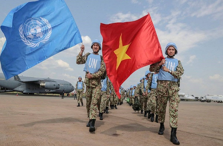 Các sĩ quan Quân đội nhân dân Việt Nam được cử tham gia các Phái bộ Gìn giữ hòa bình Liên hợp (GGHB LHQ) còn hướng tới ứng tuyển vào những vị trí cao hơn ở phái bộ cũng như các vị trí chỉ huy khác nhau... Ảnh: Vietnamnet.