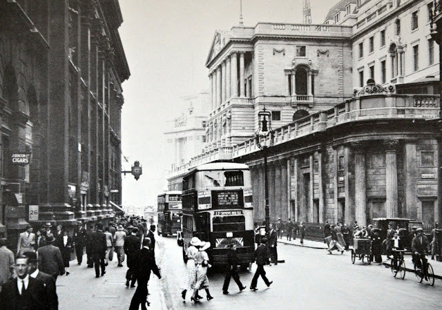 Đường phố London năm 1933. Ảnh VT