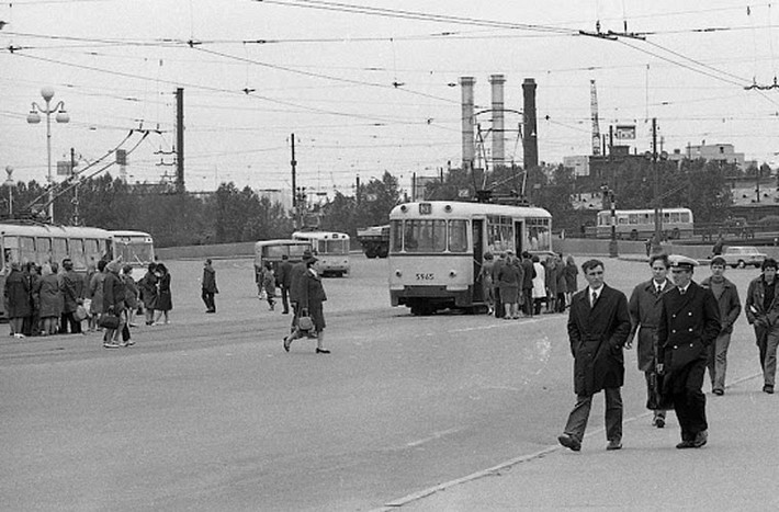 Một hình ảnh khác trên đường phố Moscow. Ảnh VT