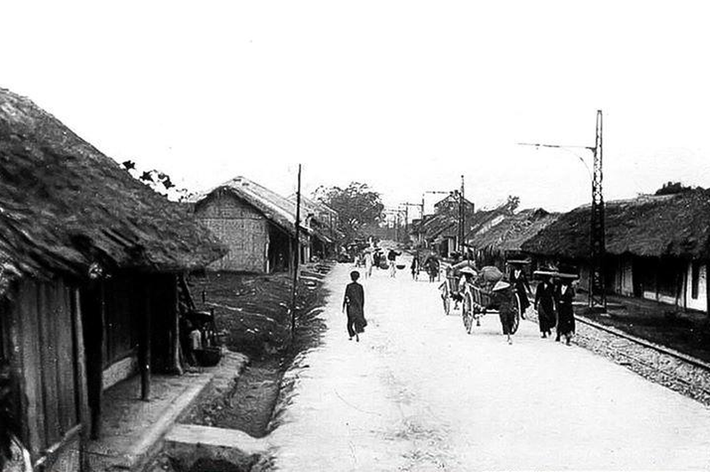 Bạn có nhận ra đây là con đường Thái Hà hơn 100 năm trước (xưa gọi là Ấp Thái Hà).
