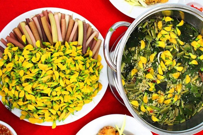 Hiện nay chủng loại và diện tích của đặc sản “mai vàng mùa nước nổi” ngày càng mở rộng, cây cho bông rất sai, nhờ vậy đã giúp rất nhiều người dân nghèo ở vùng lũ tăng thêm thu nhập. (Ảnh: Sức khoẻ & Đời sống)