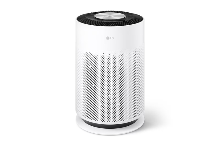 3. LG PuriCare 360 Hit AS60GHWG0 41W: Thiết kế 360 độ giúp lọc toàn diện không gian 60m², kết hợp công nghệ Ionizer diệt khuẩn hiệu quả. (Ảnh: Thế giới điện máy 247)