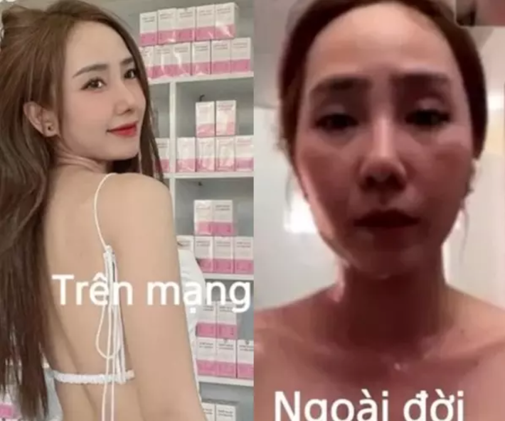 Trên mạng xã hội, "Ball và mẹ Trân" thường xuyên chia sẻ nhiều clip, hình ảnh khoe nhan sắc "gái một con trông mòn con mắt". Tuy nhiên qua hình ảnh lan truyền cho thấy, gương mặt "Ball và mẹ Trân" trông già, làn da không được trắng sáng, tươi trẻ như ở những bức ảnh hay clip tự đăng.