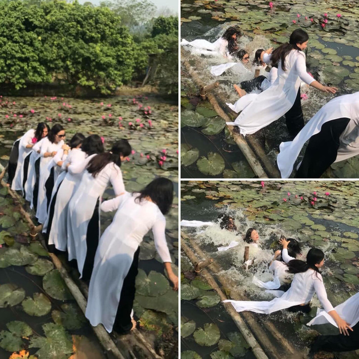 Khoảnh khắc hài hước này chính là minh chứng cho câu nói đằng sau những bức ảnh đẹp chắc chắn là cả một "thảm họa".