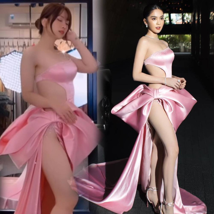 Từ sau khi thi Hoa hậu, Lê Bống được nhận xét ngày càng nữ tính và gợi cảm trong phong cách thời trang.