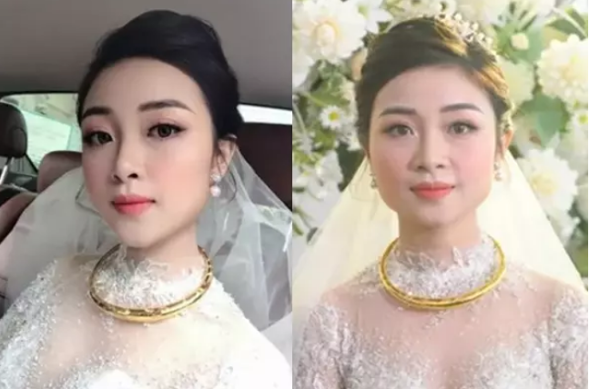 Võ Nhật Linh - vợ Phan Văn Đức cũng từng rất ngại ngần vì loạt ảnh bị chụp lén trong đám cưới.