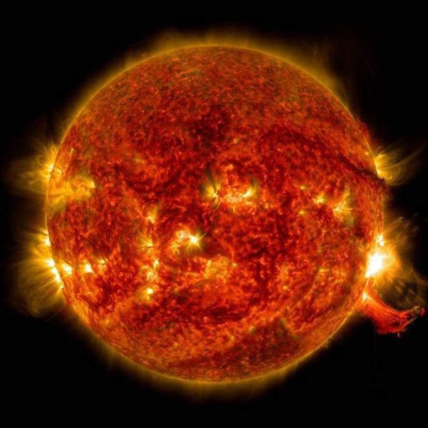Hậu quả của hiện tượng bức xạ tia gamma là rất rõ ràng. Nó biến hành tinh của chúng ta thành sa mạc và làm tuyệt chủng tất cả sinh vật sống. Chẳng hạn, một trong những vụ tuyệt chủng lớn nhất trong lịch sử Trái đất là cuộc đại tuyệt chủng Ordovic-Silur diễn ra cách đây 450 triệu năm (đánh dấu ranh giới giữa hai kỷ Ordovic và Silur).