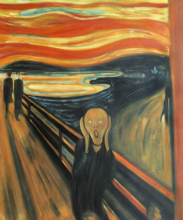 Được vẽ năm 1893, kiệt tác nghệ thuật "Tiếng Thét " (The Scream) không chỉ nổi tiếng thế giới bởi màu sắc và tay nghề của danh họa người Na Uy Edvard Munch mà còn thu hút bởi không ai hiểu một cách rõ ràng thông điệp mà nó chuyển tải.