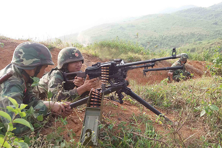Sở dĩ sự xuất hiện của Type 67 (hay còn được gọi là K67) trở nên đặc biệt là vì lai lịch và nguồn gốc của nó, khi mà hiện đại quân đội ta đã được trang bị các dòng súng máy hiện đại hơn rất nhiều so với Type 67. Trong ảnh là một tổ đội hỏa lực của quân đội ta với súng máy PKM. Nguồn ảnh: Quân khu 2.