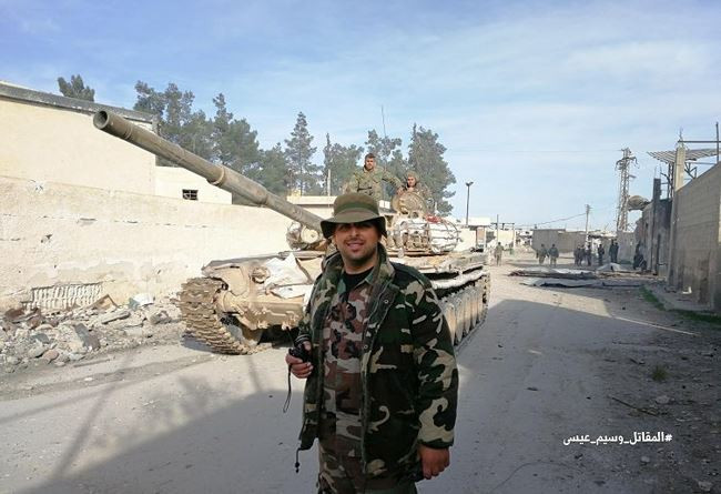 Ảnh: Truyền thông Quân đội Syria.