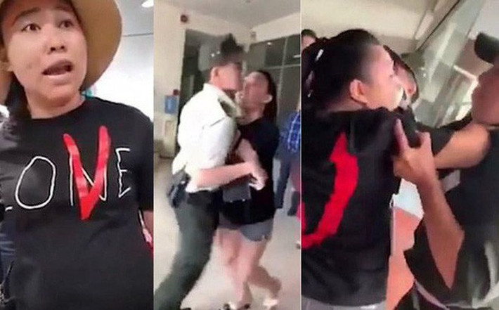 Do quá cước nên nhân viên làm thủ tục không đồng ý yêu cầu này. Bà sau đó thể hiện thái độ bức xúc, la lối, dùng ngôn ngữ thô tục khi bị từ chối miễn cước hành lý. Sau đó, bà Hiền được di chuyển đến khu vực an ninh soi chiếu.