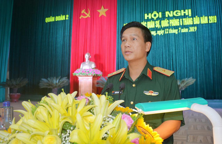 Thiếu tướng Nguyễn Huy Cảnh, Tư lệnh Quân đoàn 2, giữ chức Phó Tư lệnh kiêm Tham mưu trưởng Quân khu 1, Bộ Quốc phòng.