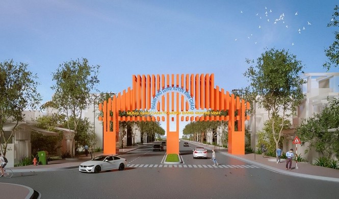 Thành phố Long Xuyên (An Giang) trích ngân sách xây dựng cổng chào có kích thước rộng 22,8m, cao 13m, với tổng kinh phí 6,8 tỷ đồng. Cổng chào được lấy ý tưởng mô hình ngôi Nhà thời niên thiếu của Chủ tịch Tôn Đức Thắng. Thời gian thi công từ 25/4 đến 9//2020.