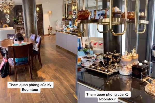 Căn phòng của Gia Kỳ mang phong cách tân cổ điển với nội thất chỉ nhìn qua đã thấy toàn thứ đắt đỏ.