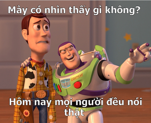 Ngày nói dối nhưng ai cũng nói thật khiến người nghe phải đặt ngay dấu chấm hỏi.