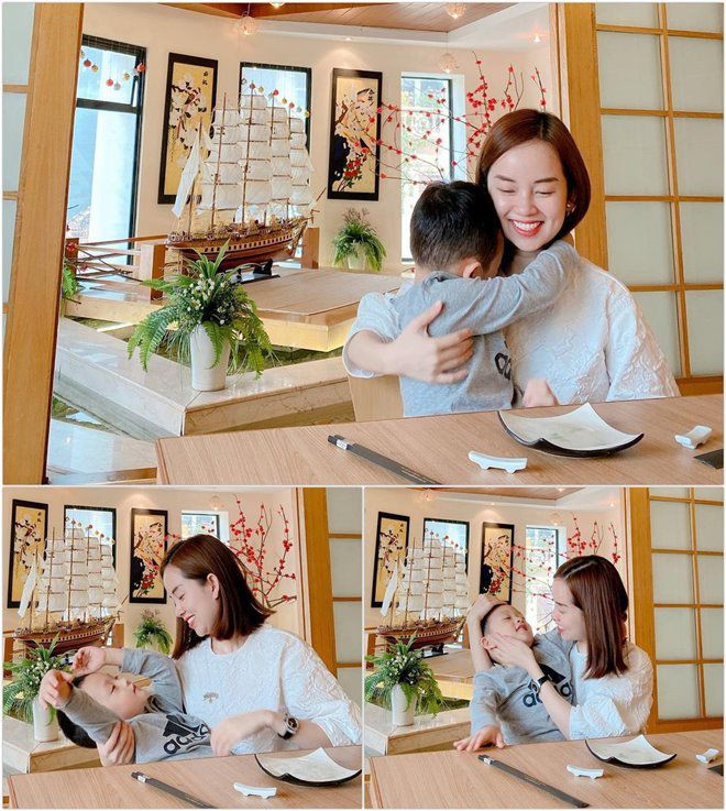 Trong một chia sẻ mới đây, Ly Kute tiết lộ Khoai Tây hiện đã có chiều cao 1,2m dù chỉ mới 5 tuổi. Nhiều bà mẹ trẻ tỏ ra vô cùng ngưỡng mộ bởi nàng hot girl này có bàn tay chăm con cực khéo.