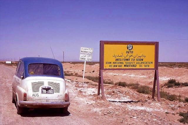 Còn đây là đoạn biên giới Afghanistan tiếp giáp với nước láng giềng Iran.