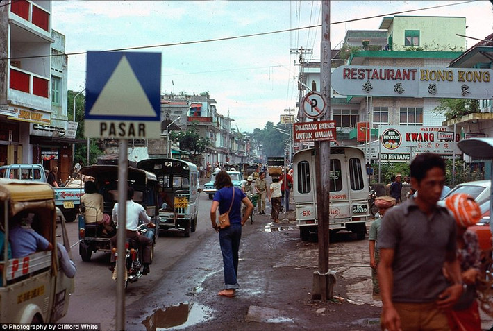 Một hình ảnh khác ở Denpasar.