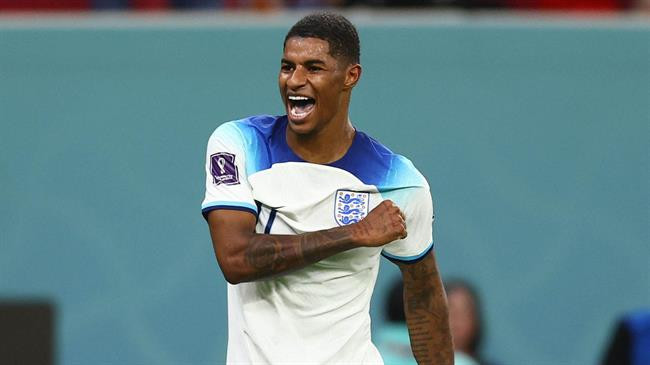 Bàn thắng thứ hai trong trận đấu giữa Anh và xứ Wales của Rashford là bàn thắng thứ 100 của đội tuyển Anh tại FIFA World Cup. Siêu phẩm từ cú sút bằng chân trái của Rashford khiến thủ môn phải bó tay.