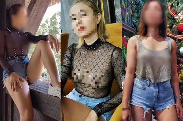 Mọi hoạt động vui chơi, check-in hay hoạt động thường ngày của người phụ nữ này được cô chụp lại và đăng tải công khai trên mạng xã hội với trang phục phản cảm.