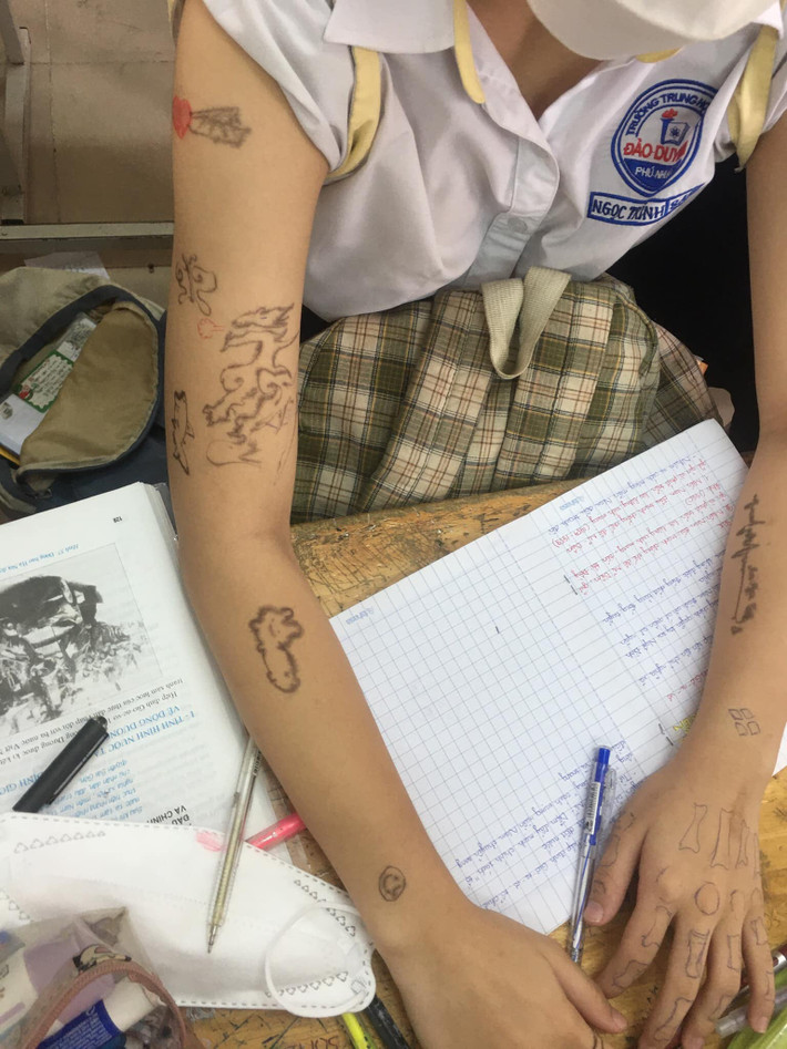 Càng có nhiều hình xăm thì càng thể hiện sự "cool ngầu" cao hơn.