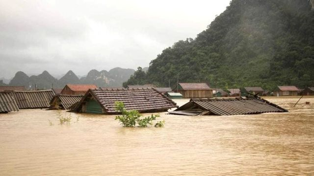 Mặc dù thực tế là mực nước biển trung bình tăng tương đối chậm, các nhà khoa học cũng đã nhìn thấy mối đe dọa từ thiên tai.