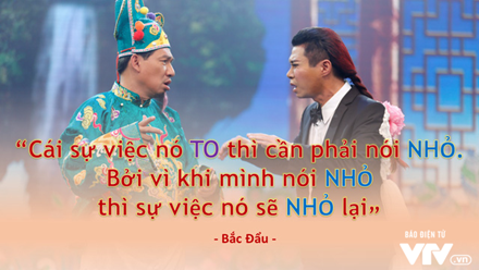 Câu nói của Bắc Đẩu sau đó đã bị Ngọc Hoàng nhắc lại "đá xoáy".