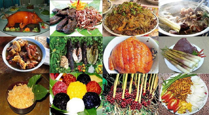 Ngoài các khu di tích lịch sử như Pác Pó, núi Các – Mác, suối Lê – Nin, du khách còn mê mẩn ẩm thực Cao Bằng với các món ăn độc đáo, mang phong vị địa phương. Ảnh Internet