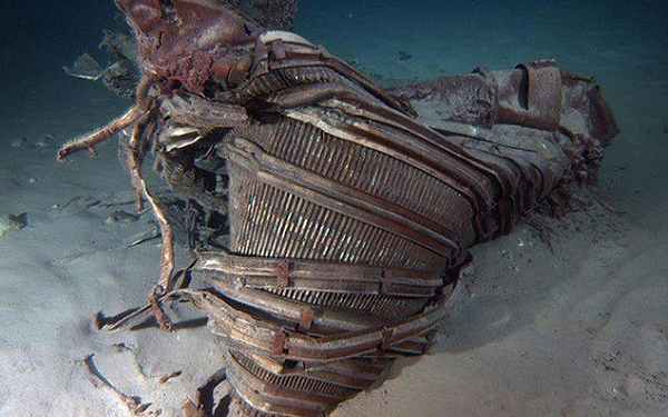 Một phần của tàu vũ trụ Apollo 11 - chiếc tàu chở Niel Armstrong vào vũ trụ, đặt chân đầu tiên lên Mặt Trăng, mở ra một kỷ nguyên mới cho con người khám phá vũ trụ rộng lớn, đã được tìm thấy dưới đáy biển. Người ta không thể lí giải bằng cách kỳ lạ nào đó mà nó lại có thể trở về Trái Đất.