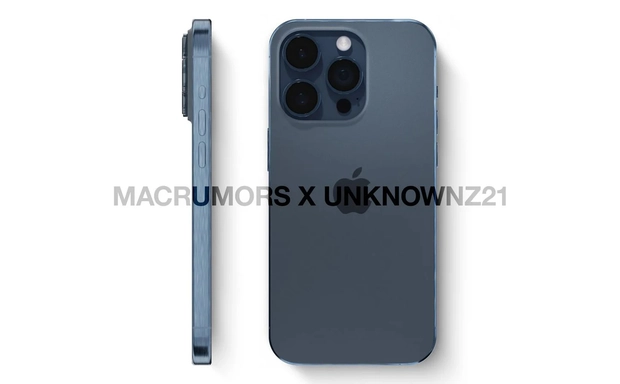 Năm nay, tùy chọn màu sắc trên iPhone 15 Pro sẽ đặc biệt hấp dẫn với việc sử dụng khung titan. Apple đã sử dụng khung titan trên Apple Watch trong vài năm gần đây và sẽ áp dụng công nghệ này vào iPhone 15 Pro. (Ảnh: MacRumors x Unknowz21)