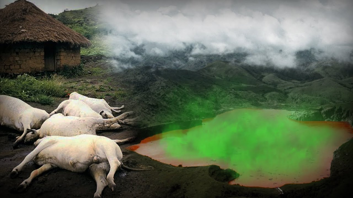 Hồ này nằm trên miệng núi lửa Cameroon và có khả năng tích tụ khí CO2 mà không phát hành ra ngoài.