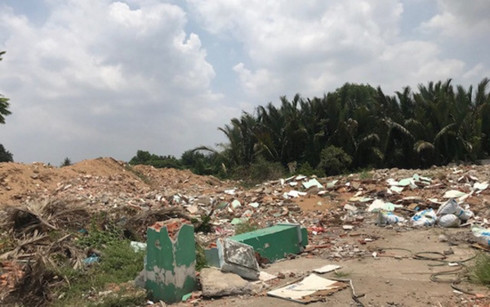 QCG đã chi ra hàng nghìn tỷ đầu tư nhưng dự án vẫn trong giai đoạn giải tỏa mặt bằng. Theo thông tin công bố, dự án cũng đã được thỏa thuận chuyển nhượng cho Công ty Sunny Island, tuy nhiên phần giá trị vẫn ghi trên báo cáo của QCG. Ảnh: NLĐ.