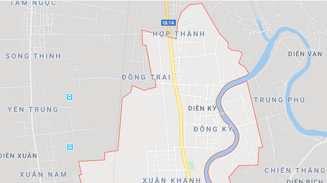 Hiện, vụ việc đang được cơ quan chức năng điều tra, làm rõ. (Ảnh: Google Maps nơi xảy ra vụ xe ô tô đầu kéo cháy) Nghệ An: Xe ô tô bốc cháy, tài xế bị bỏng nặng. (Nguồn: VTC14)