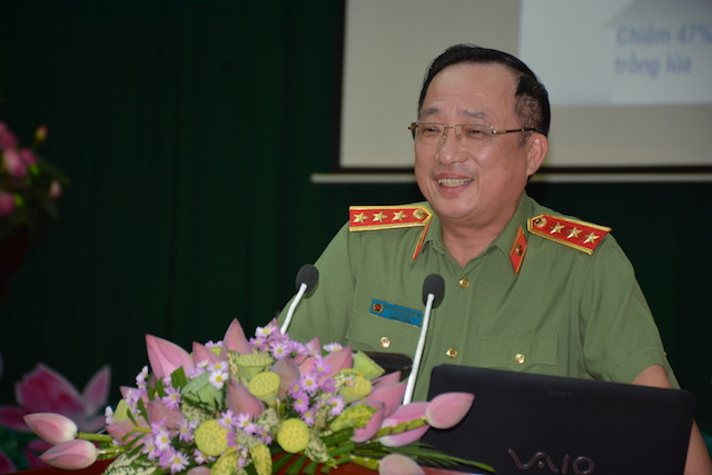 Thượng tướng Nguyễn Văn Thành: Tướng Nguyễn Văn Thành sinh năm 1957, quê ở tỉnh Ninh Bình. Trước năm 2009, ông công tác tại công an TP Hải Phòng. (Ảnh: Bộ công an)