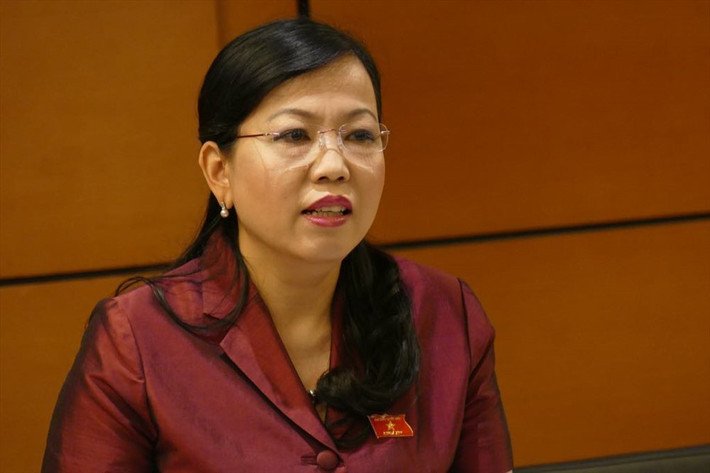 Năm 2016, bà Nguyễn Thanh Hải được Trung ương đề cử và trúng cử Đại biểu Quốc hội khóa XIV ở đơn vị bầu cử số 1, tỉnh Hòa Bình, gồm TP. Hòa Bình và các huyện Đà Bắc, Lương Sơn, Kim Bôi, Kỳ Sơn. (Ảnh: Laodong)