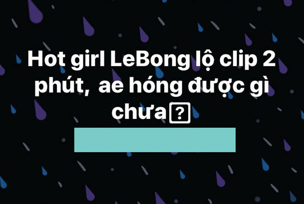 Cách đây không lâu, nữ TikToker cũng đã gặp không ít phiền toái khi xuất hiện thông tin lộ clip 20 phút. Thậm chí, không ít người còn để lại bình luận "xin link" phản cảm.