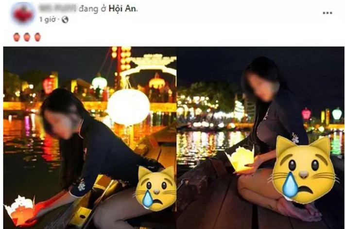 Trước đó MXH Việt Nam từng phẫn nộ với hình ảnh nữ du khách ngồi tạo dáng ở nhiều tư thế nhạy cảm khi check in ở Hội An.