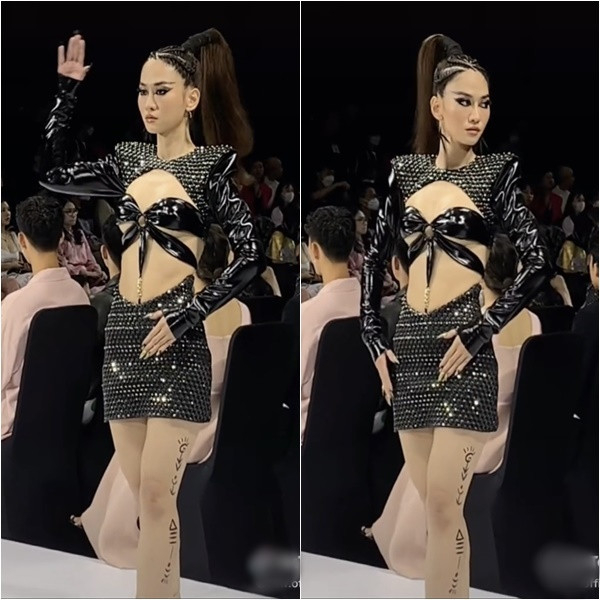 Ngoài bàn về màn trình diễn gây xôn xao tại Tuần lễ Thời trang Quốc tế Việt Nam năm nay, Lê Bống cũng gây bất ngờ khi cho biết bản thân không có ý định lấn sân làm người mẫu.